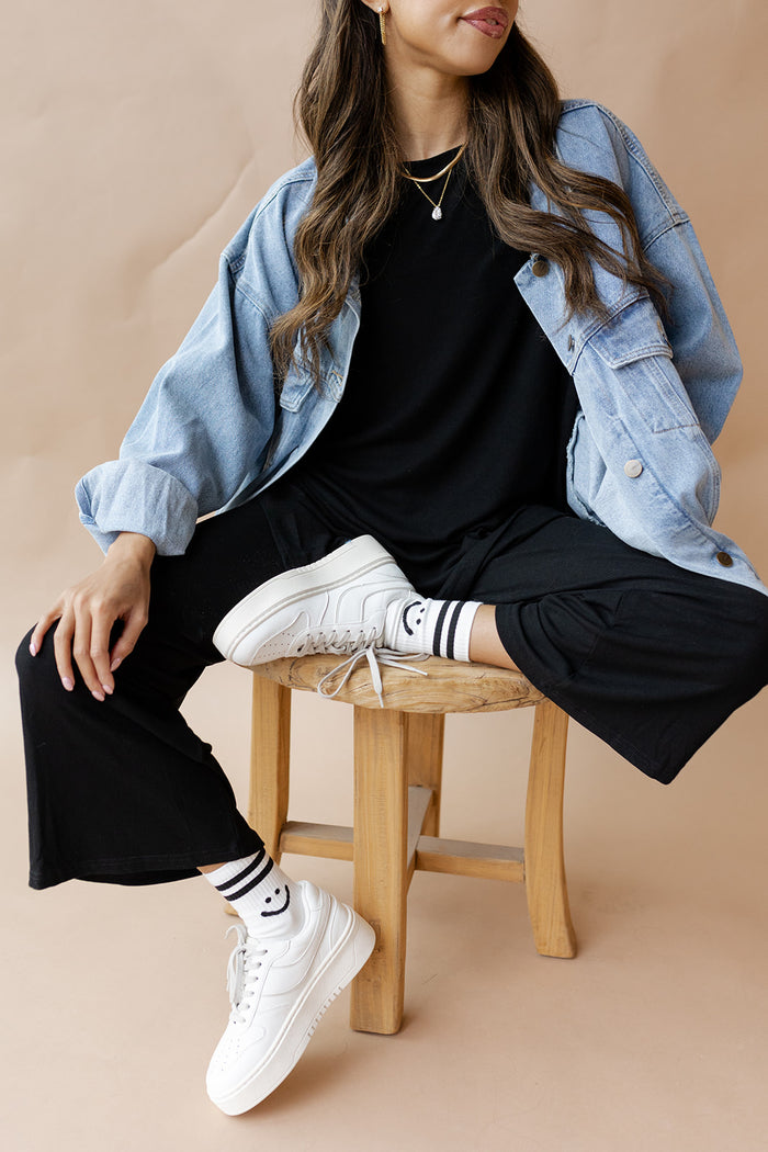 mode, you are loved crop pant (only)