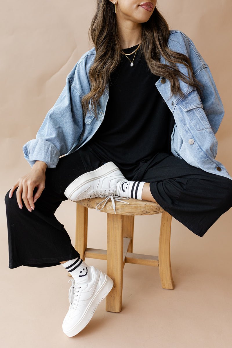 mode, you are loved crop pant (only)