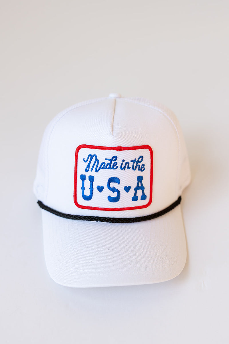 made in the usa trucker hat