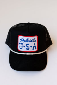 made in the usa trucker hat