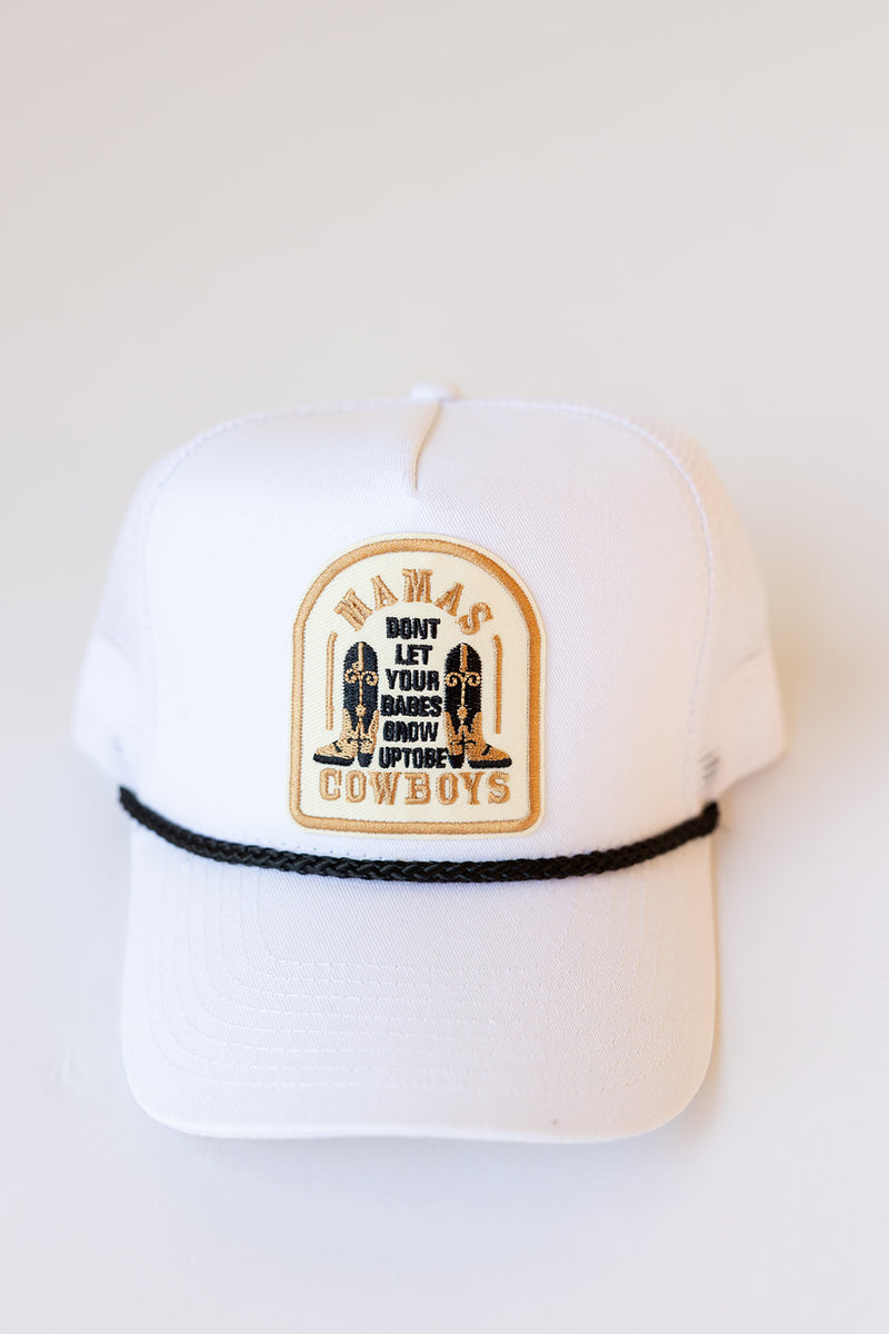 waylon cowboy trucker hat