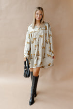 mode, davina animal print dress