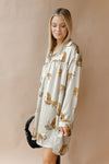 mode, davina animal print dress