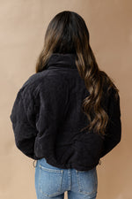 mode, halo crop corduroy jacket