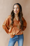 mode, sassy satin cheetah top