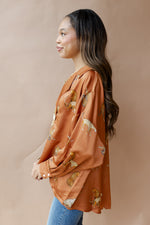 mode, sassy satin cheetah top