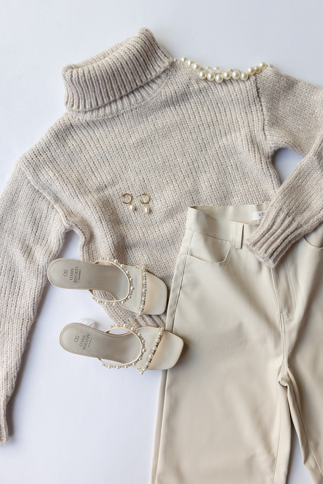 mode, pretty in pearls sweater