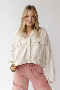 mode, teagan washed hoodie jacket