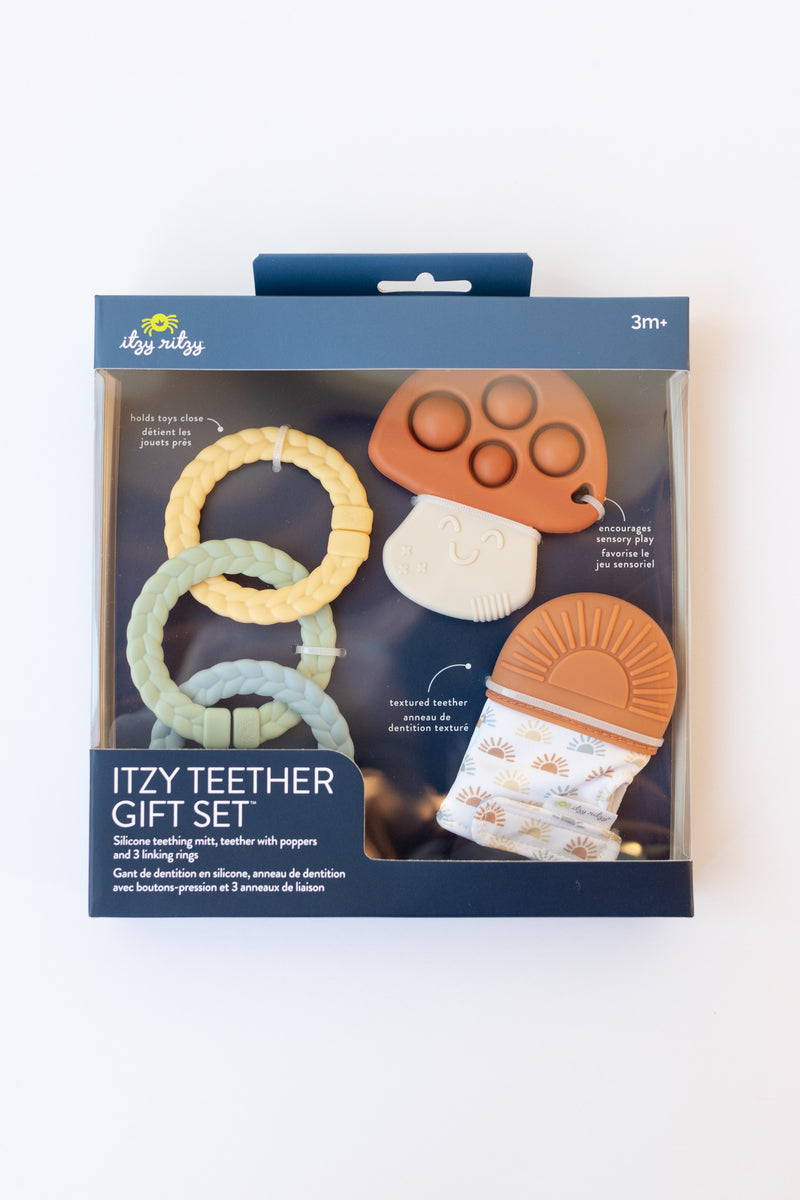 mode, itzy teether gift set