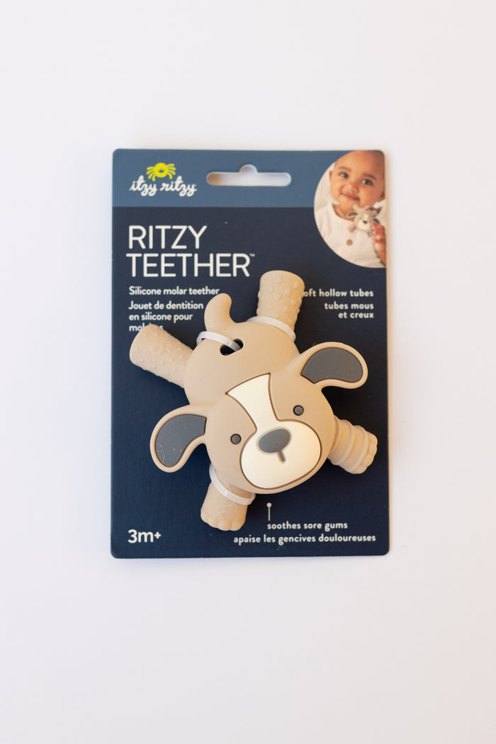 mode, baby molar teether, puppy