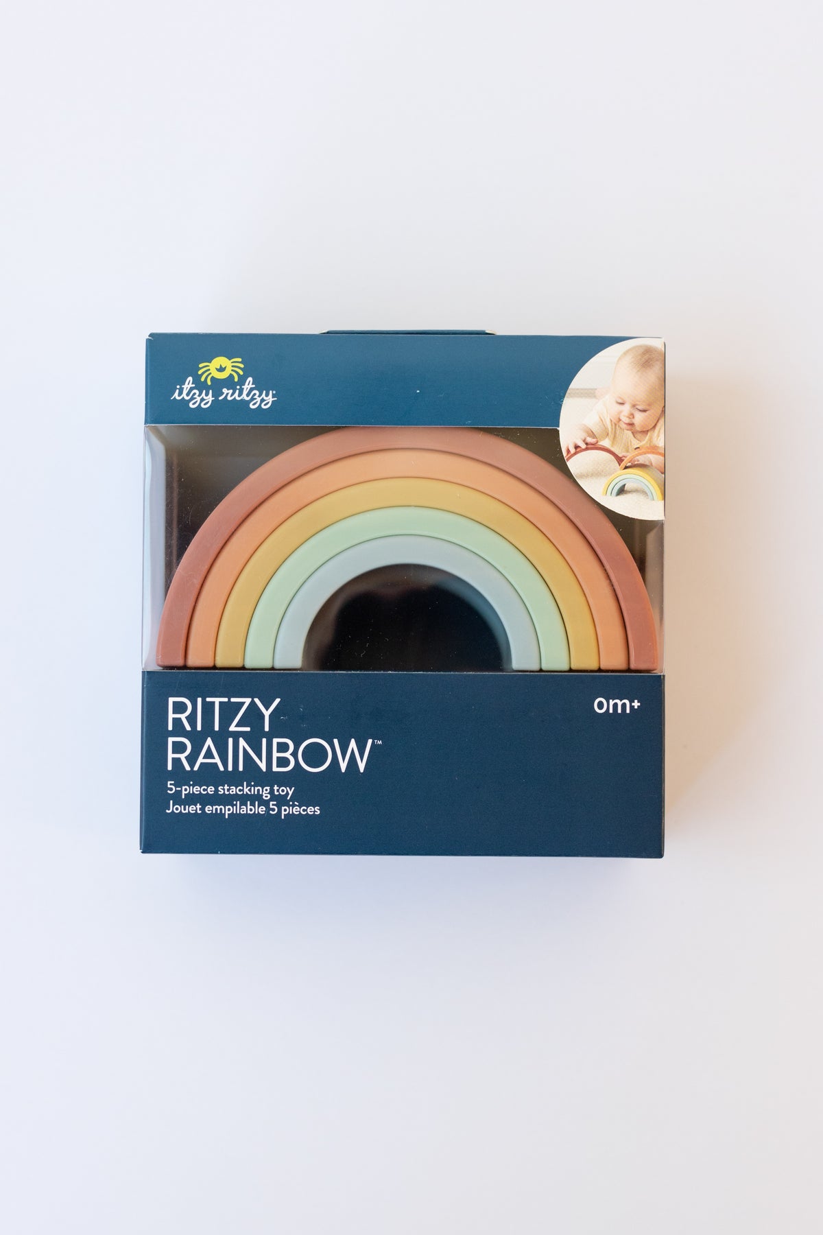 mode, rainbow stacking toy