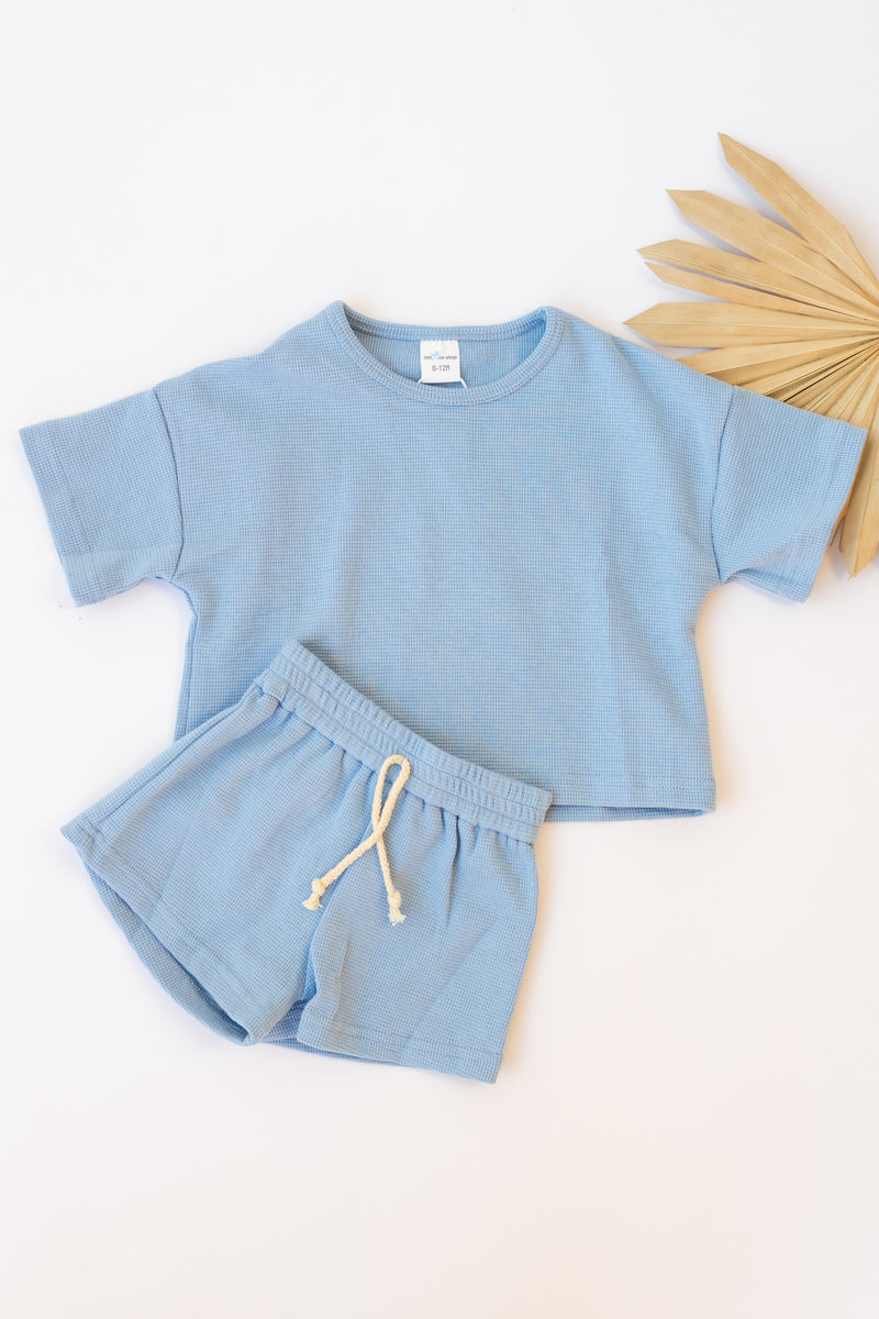 mode, river waffle slouchy set