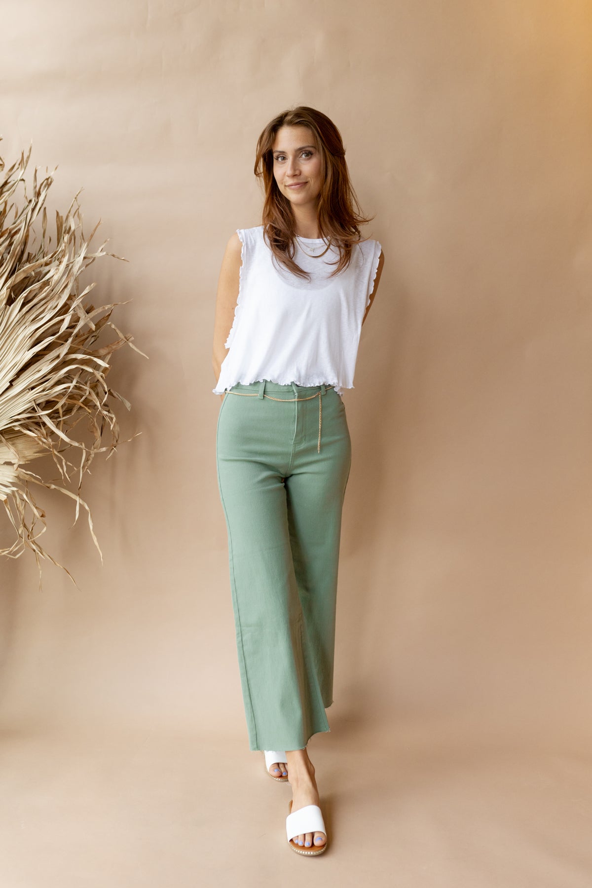 mode, annie wide leg jeans