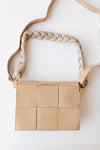 verona shoulder bag, nude