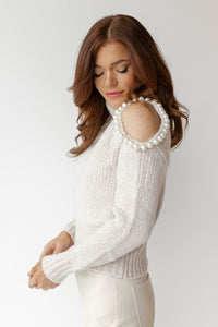 mode, pretty in pearls sweater