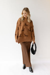 mode, celia cheetah sweater
