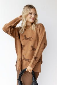 mode, celia cheetah sweater