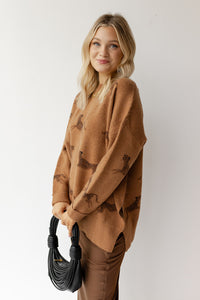mode, celia cheetah sweater