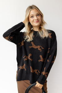 mode, celia cheetah sweater