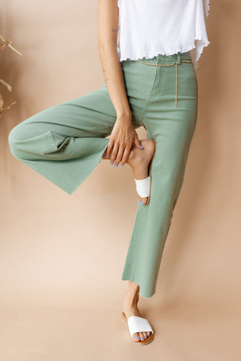 mode, annie wide leg jeans