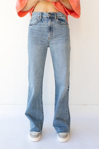 mode, far out high rise jeans