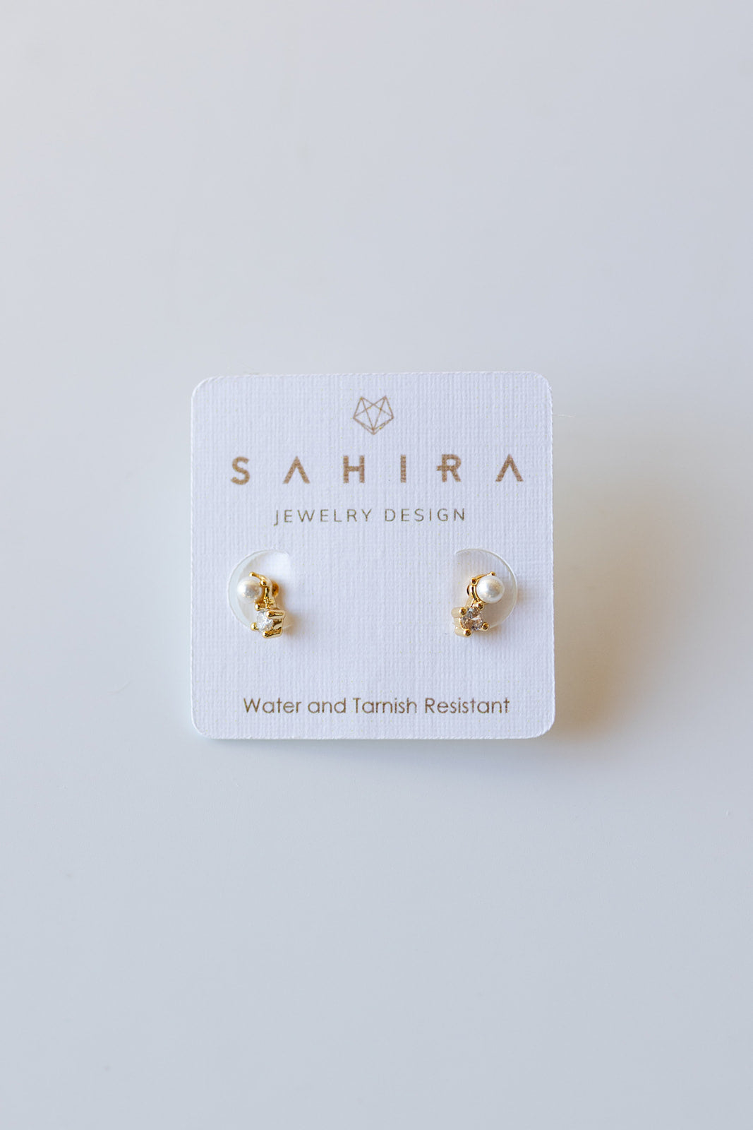 mode, tiny pearl studs