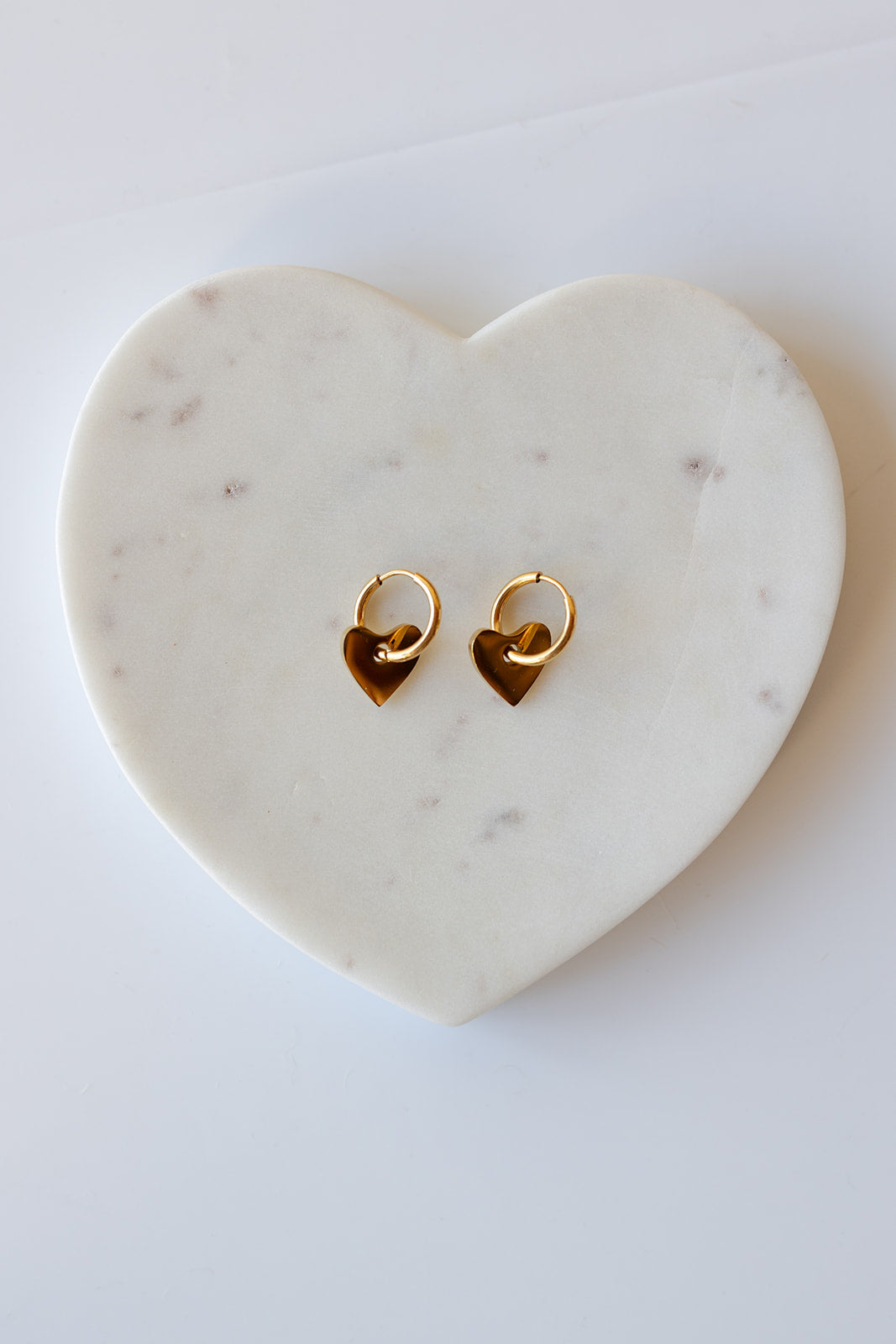 mode, dee heart earrings