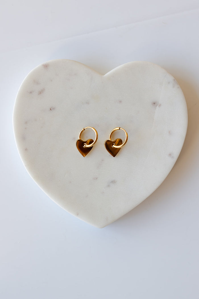 mode, dee heart earrings