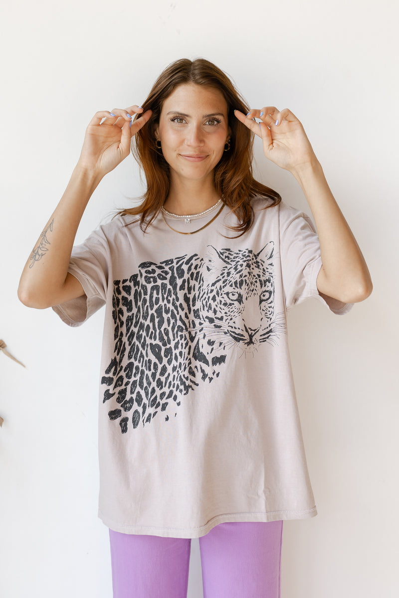 mode, big cats relaxed tee
