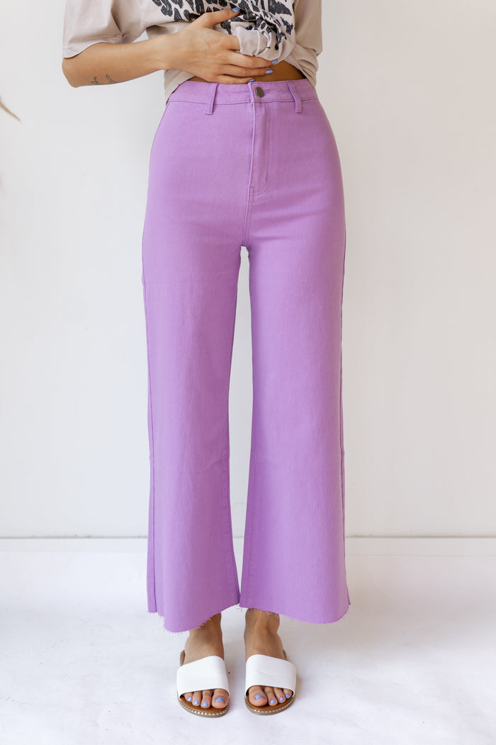 mode, annie wide leg jeans