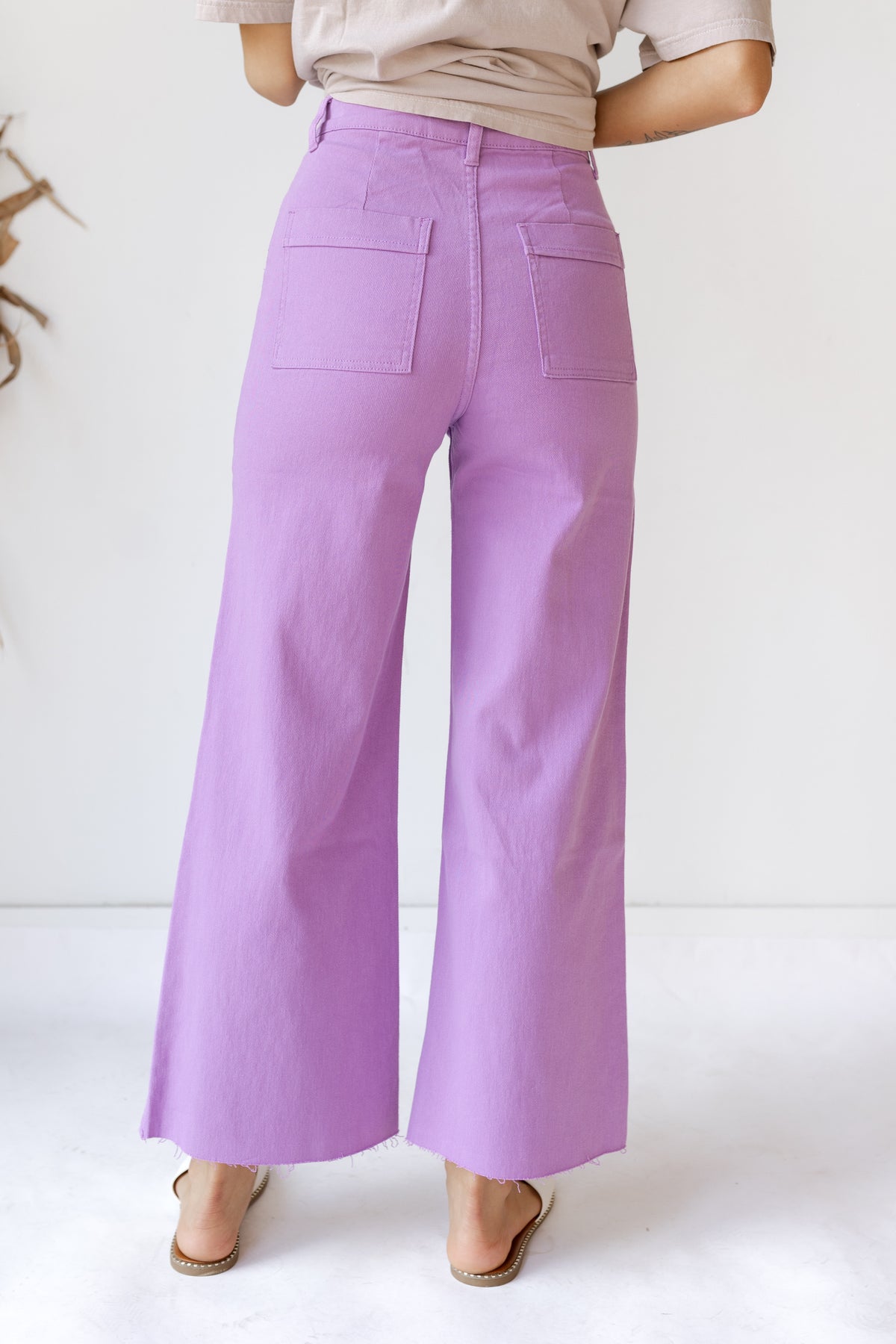 mode, annie wide leg jeans