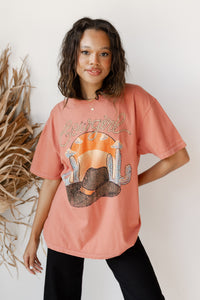 mode, cowgirl relaxed tee