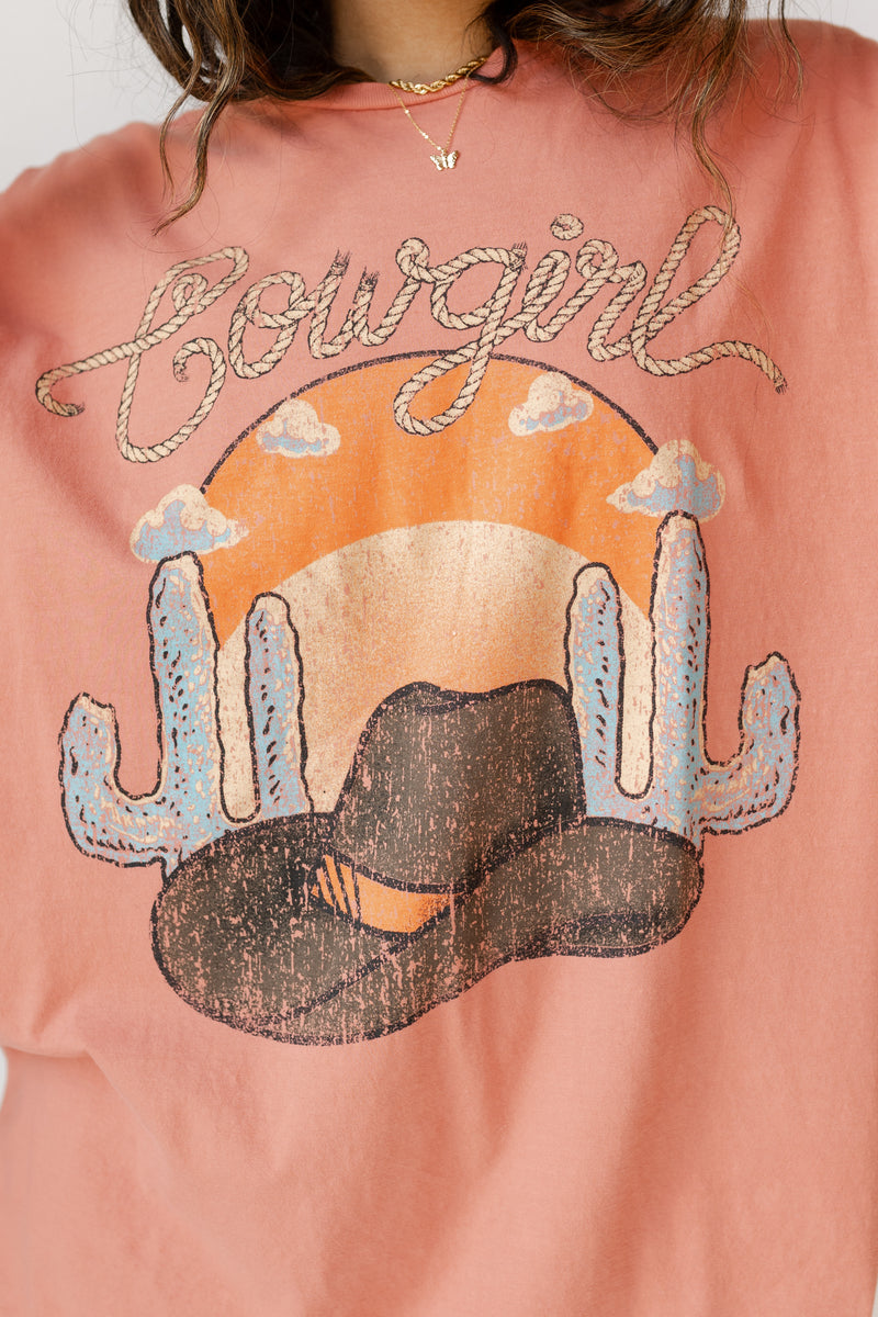 mode, cowgirl relaxed tee