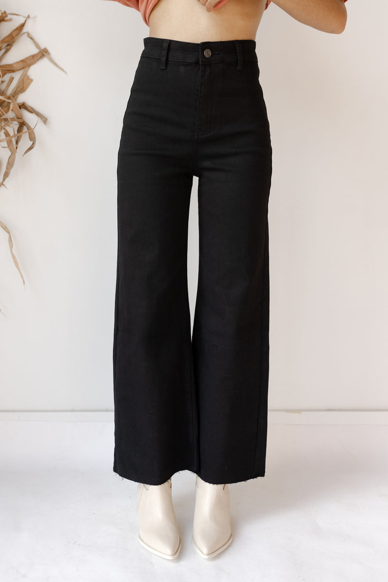 mode, annie wide leg jeans