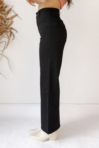 mode, annie wide leg jeans