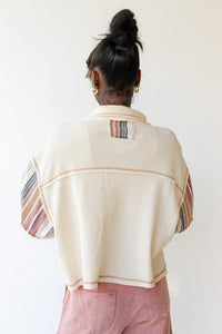 mode, jill waffle shacket