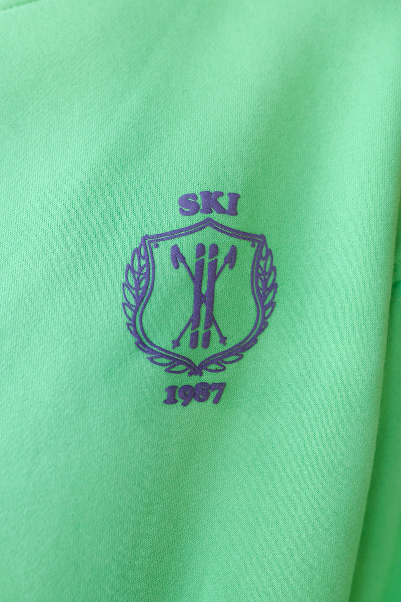 mode, apres ski club sweatshirt