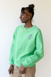 mode, apres ski club sweatshirt