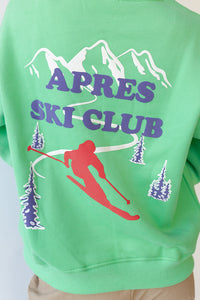 mode, apres ski club sweatshirt