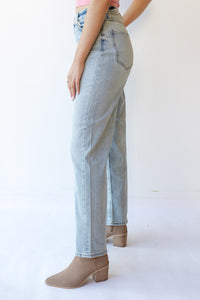 mode, the off duty high rise 90's jean