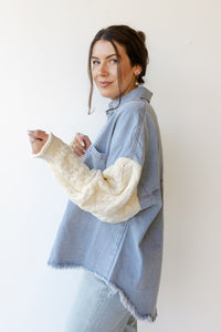 mode, demi denim jacket