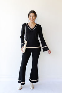 mode, nora color block sweater tunic