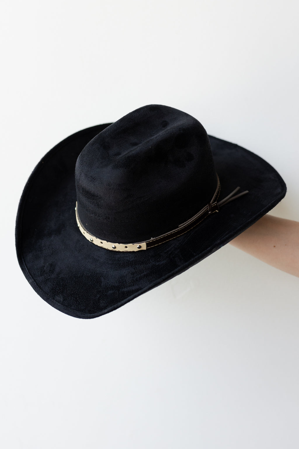 mode, shania suede cowboy hat