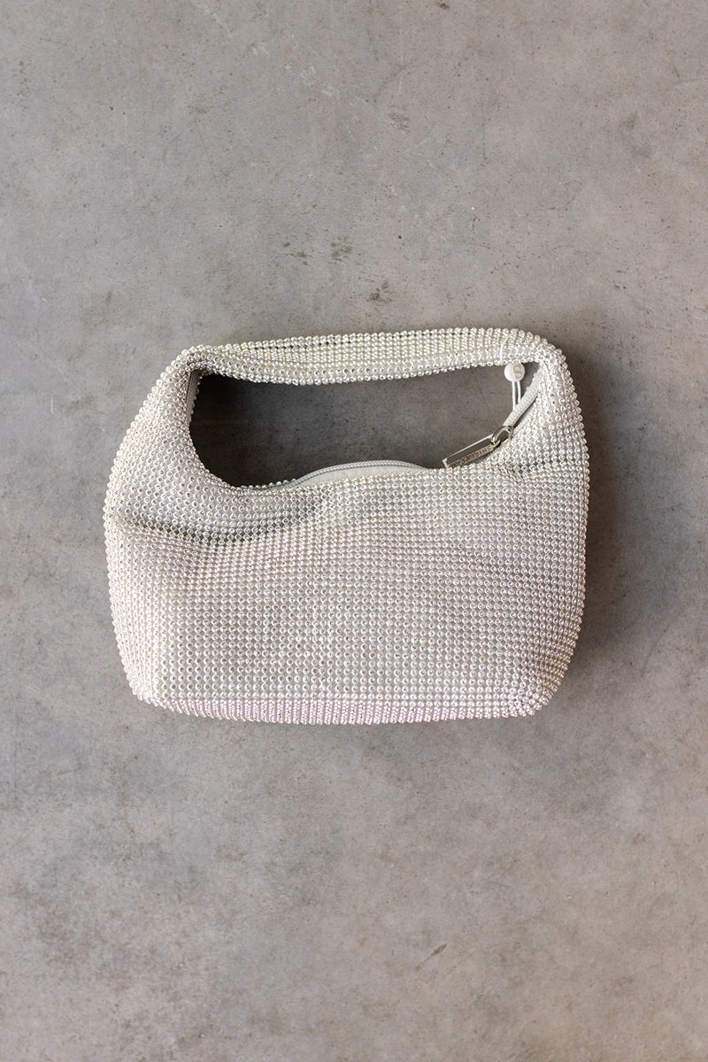 didi mini bag, silver