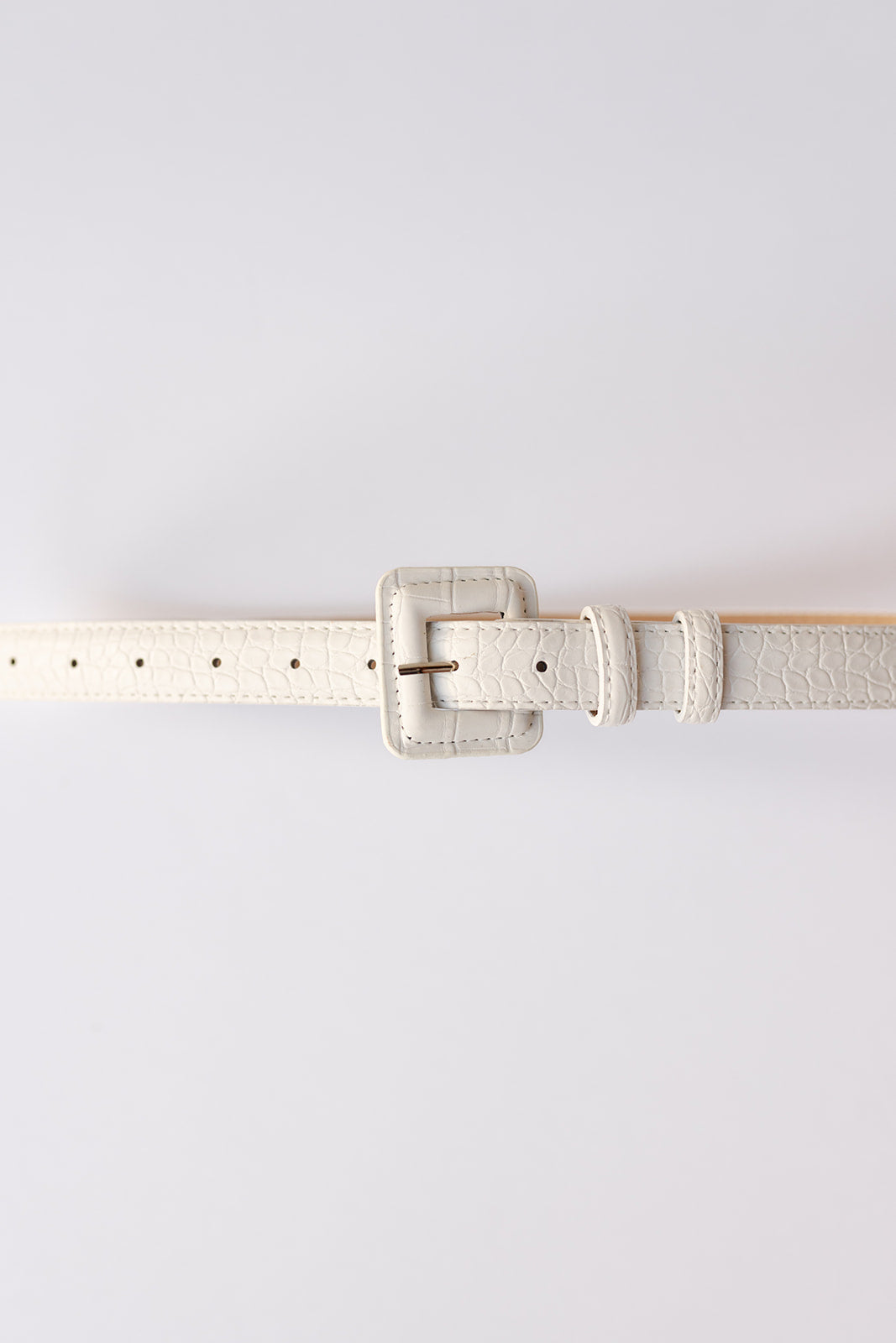 mode, double loop leather belt