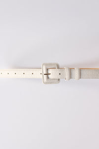 mode, double loop leather belt
