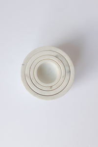 mode, set of 4 marble bowls