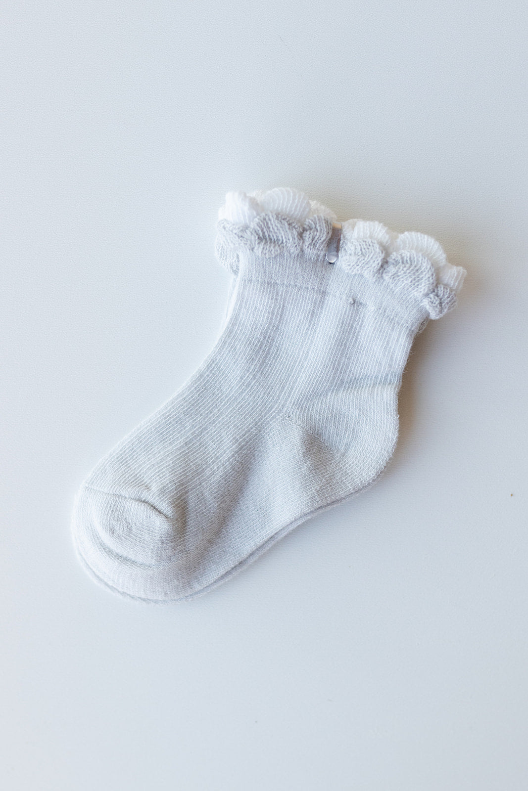 mode, scalloped baby socks