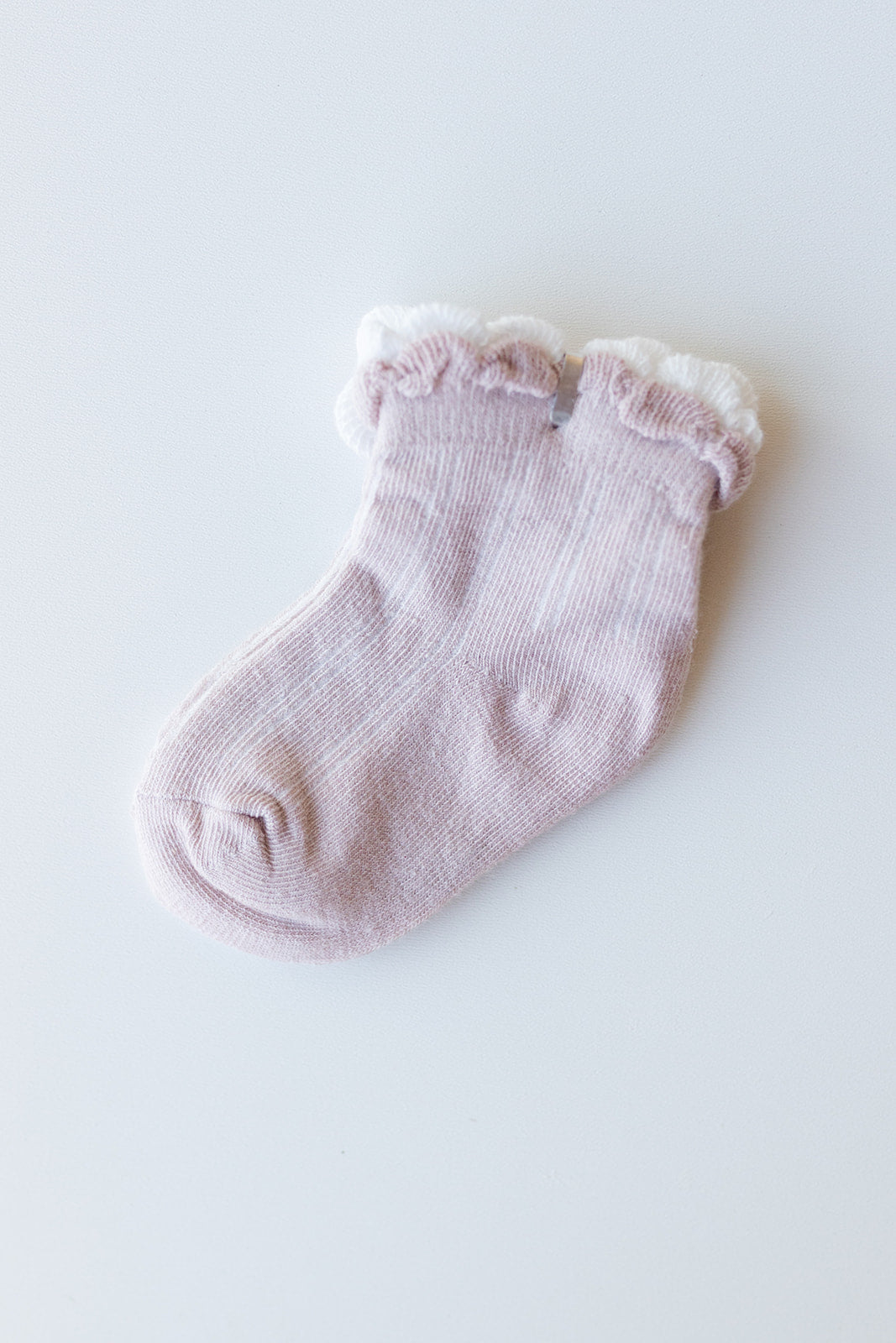 mode, scalloped baby socks
