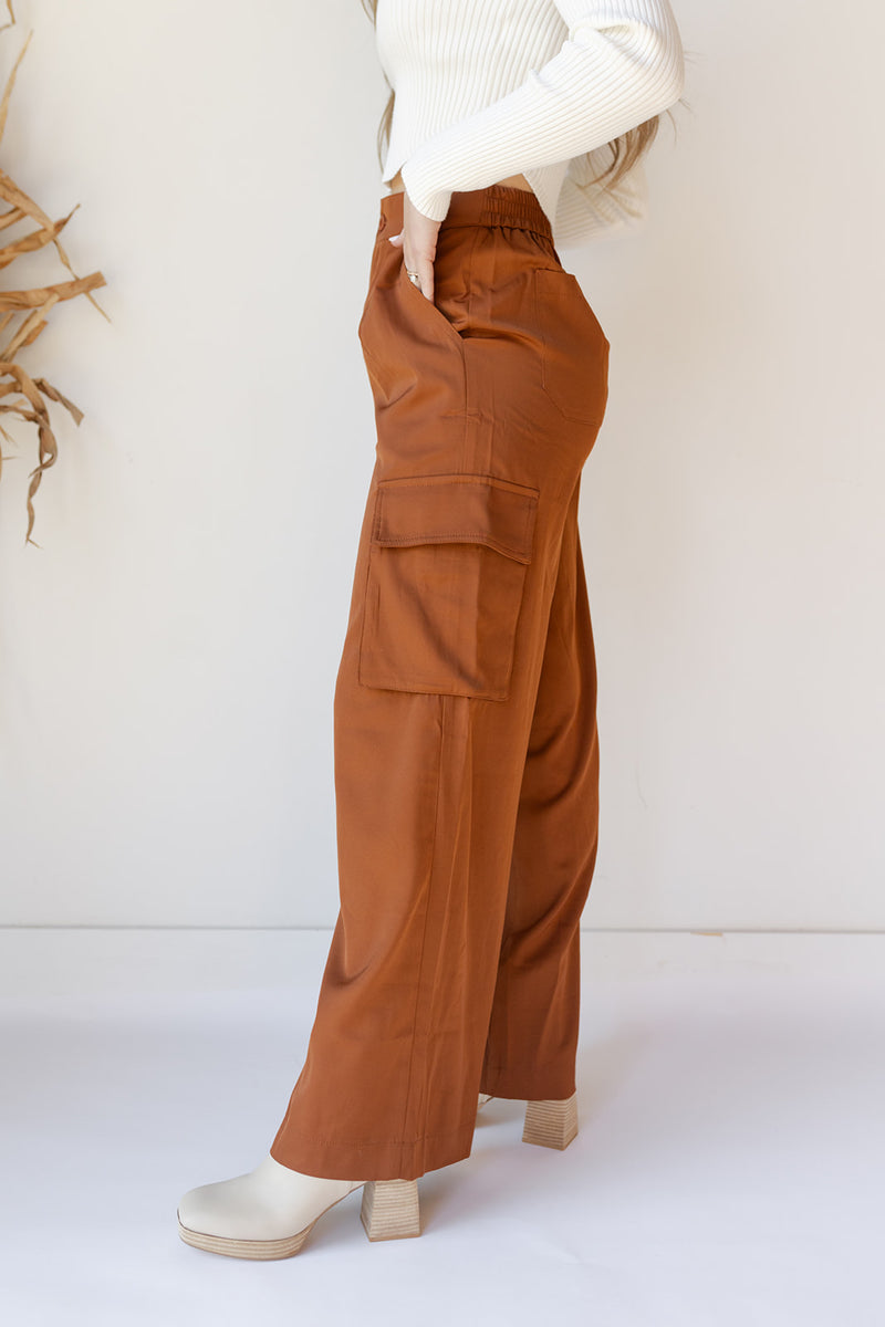 ocean wide pants w pockets